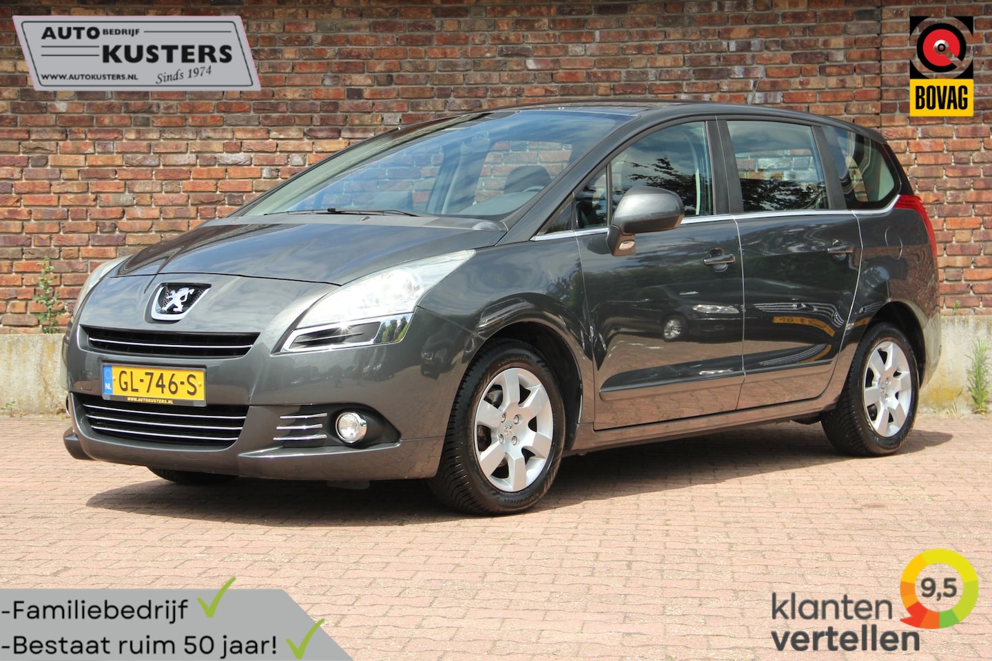 Peugeot 5008 - 1.6 VTi ST | Trekhaak afneembaar| Airco| Cruise control| - AutoWereld.nl