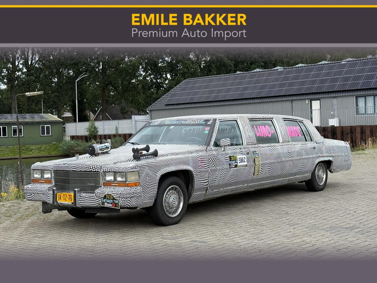 Cadillac Fleetwood Limousine - Armbruster WB-vrij UNIEK! - AutoWereld.nl