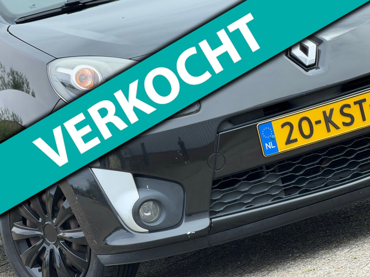 Renault Twingo - 1.2-16V Authentique| Noir Nacré | Airco | Compact | Zuinig | Nette Auto! - AutoWereld.nl