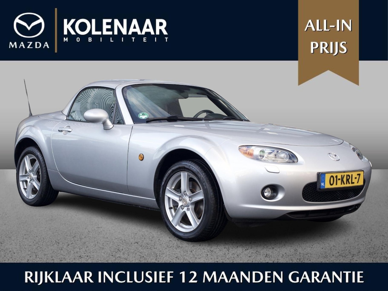 Mazda MX-5 - Executive 1.8 126pk | Hardtop | Airco | Leder | 16 inch LMV - AutoWereld.nl
