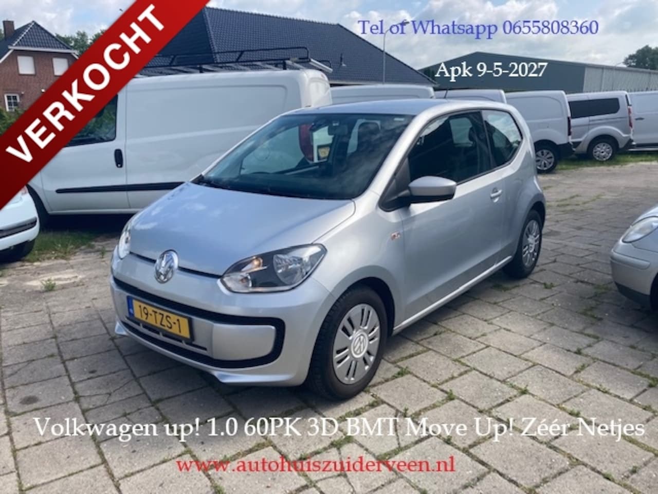 Volkswagen Up! - 1.0 60PK 3D BMT Move Up! Zéér Netjes - AutoWereld.nl
