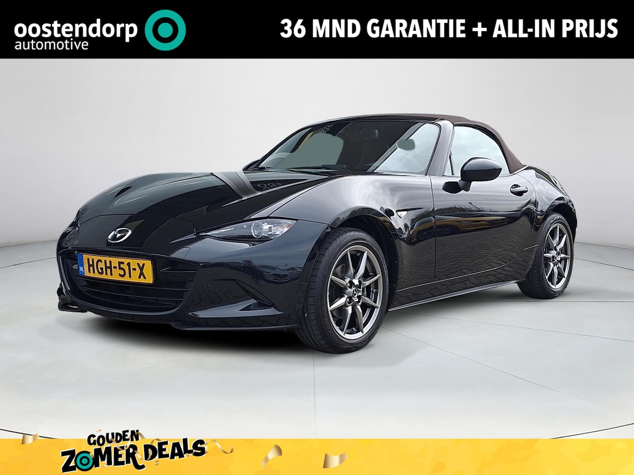 Mazda MX-5 - 1.5 SkyActiv-G 132 Kazari | Cruise Control | Navigatie | PDC | Camera | Lichtmetaal | Keyl - AutoWereld.nl