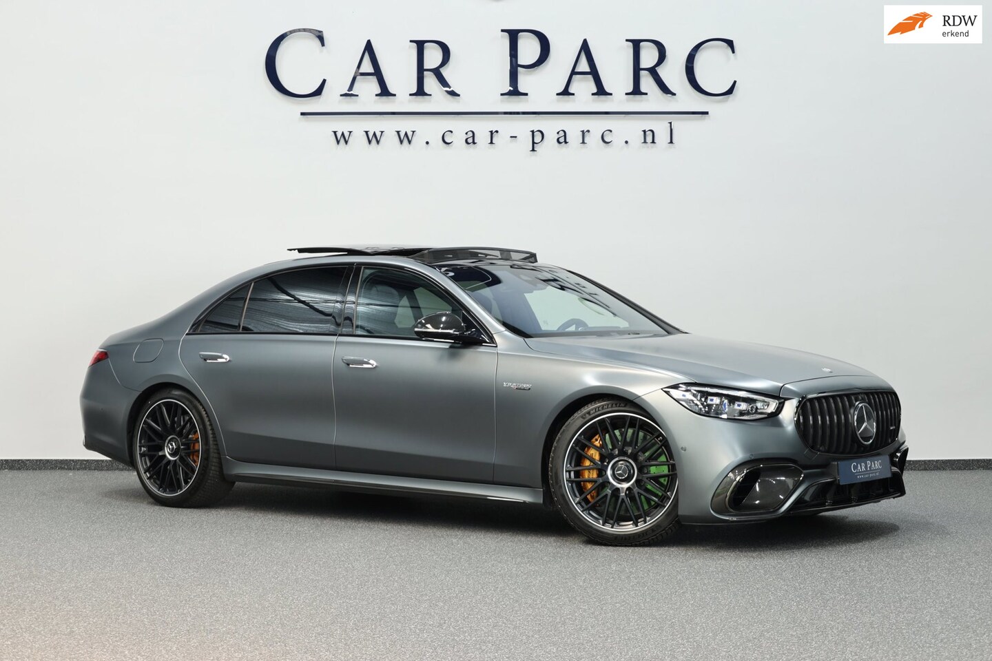 Mercedes-Benz S-klasse - AMG 63 S E Performance 802+PK KERAMISCH/CARBON/BURMESTER 4D/PANO/HUD/MASSAGE/REAR SEAT ENT - AutoWereld.nl