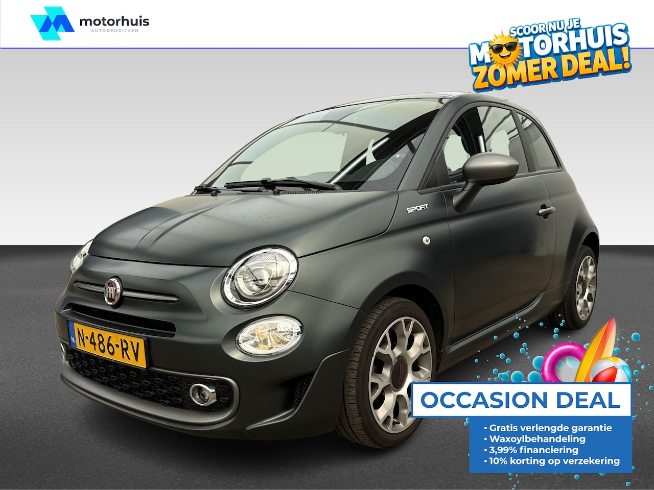Fiat 500 - 1.0 Hybrid Sport 1.0 Hybrid Sport - AutoWereld.nl