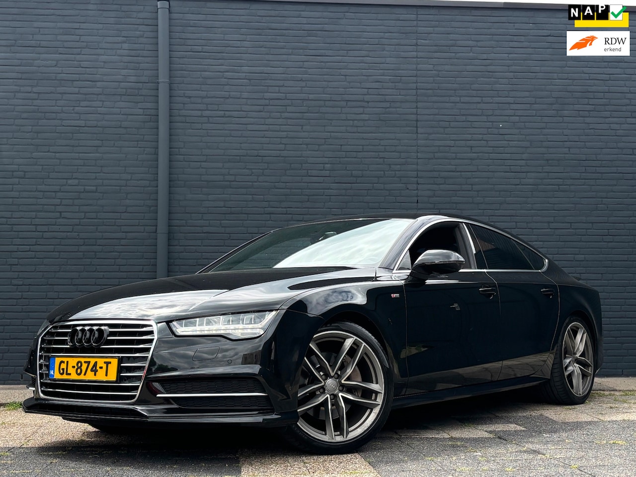 Audi A7 Sportback - 2.0 TFSI | 3 x S-Line | Stoelverwarming | Leder | NAP | 252 PK - AutoWereld.nl