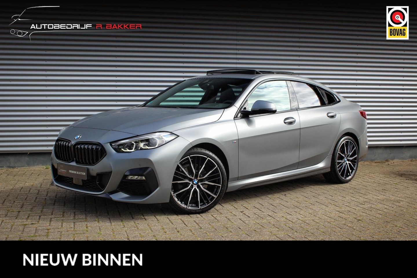 BMW 2-serie Gran Coupé - 218i // Panoramadak | Frozen Pure Grey | Shadow Line | Sfeerverlichting | Camera | Hi-fi | - AutoWereld.nl