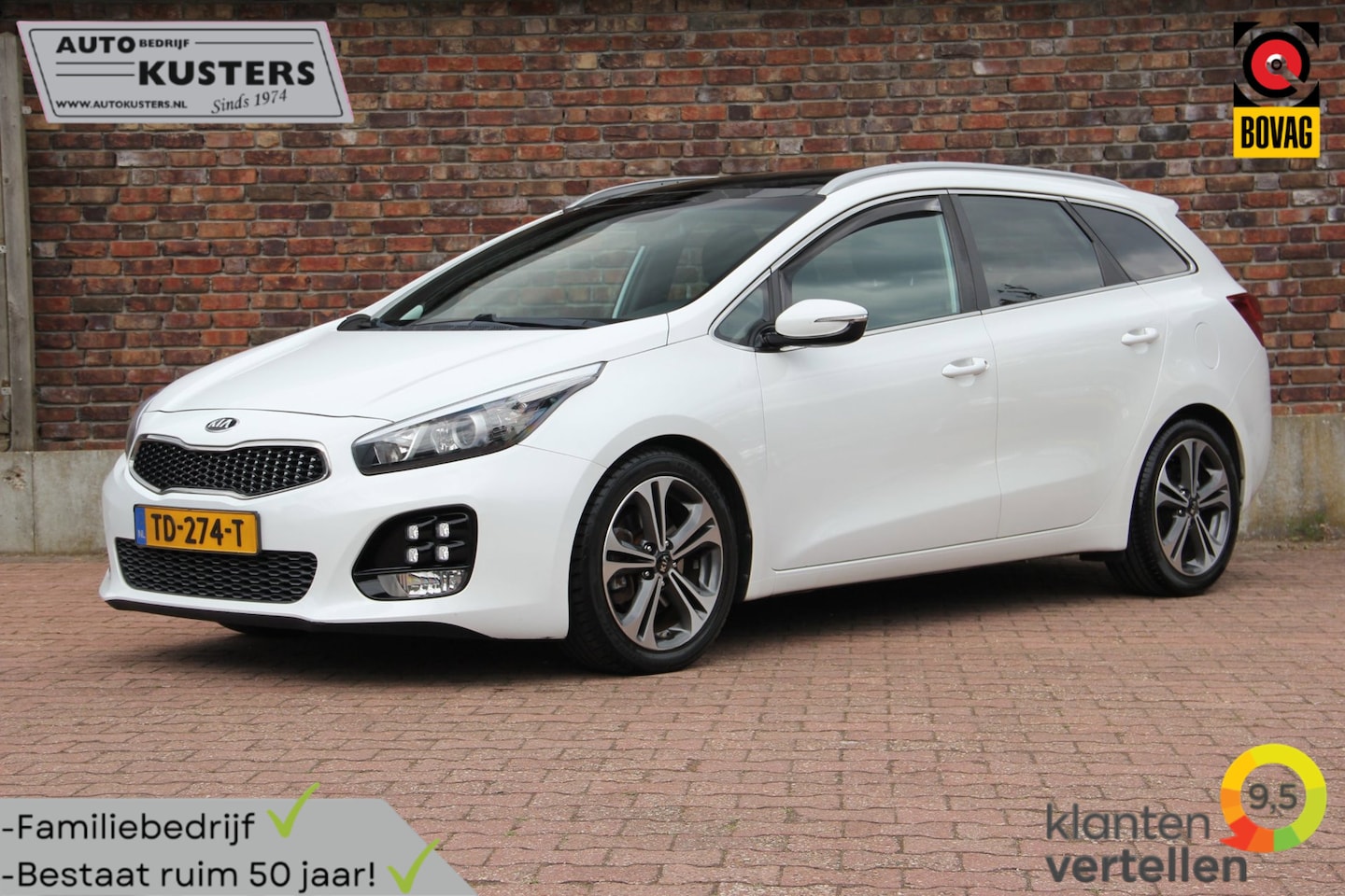 Kia Cee'd Sportswagon - 1.0 T-GDi GT-Line |Stuurverwarming en stoelverwarming| cruise control| schuifdak| - AutoWereld.nl