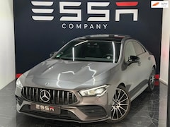 Mercedes-Benz CLA-Klasse - 200 AMG Edition Pano Dodehoek Camera Sfeerver 19"