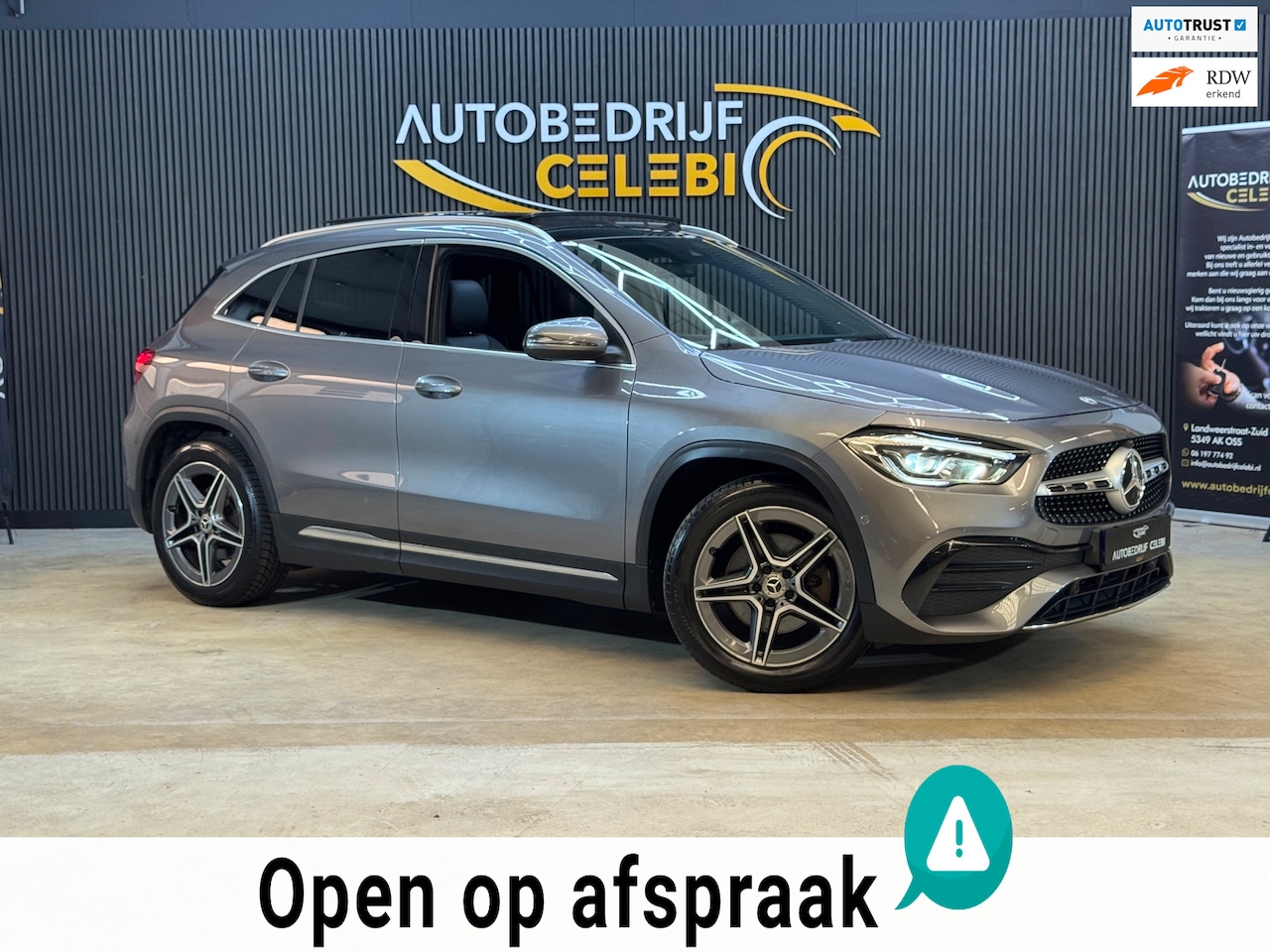 Mercedes-Benz GLA-Klasse - 250 4MATIC AMG Line 2021 GRIJS PANO - AutoWereld.nl