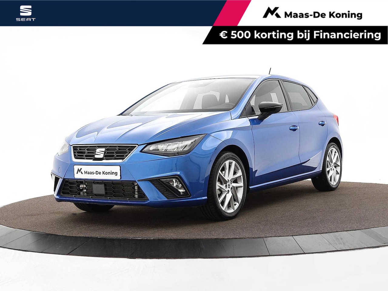 SEAT Ibiza - 1.0 EcoTSI 115pk DSG FR Business Connect · Apple/Android Car Play · P-Sensoren · Cruise Co - AutoWereld.nl