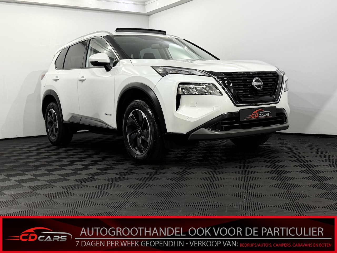 Nissan X-Trail - 1.5 e-Power Tekna Panoramadak, Head-up display, 360 Camera, Leder, Memory stoelen, Elektri - AutoWereld.nl