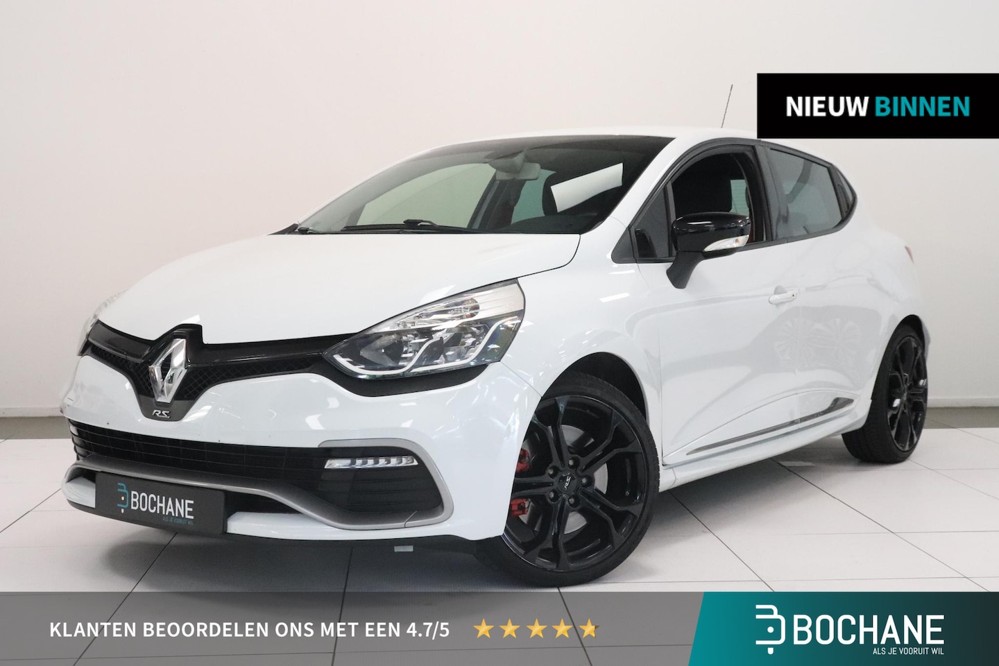Renault Clio - 1.6 R.S. | Leder | R-Link Navigatie | Sportstoelen | 200 PK | 18"Lichtmetaal | NL-auto| - AutoWereld.nl