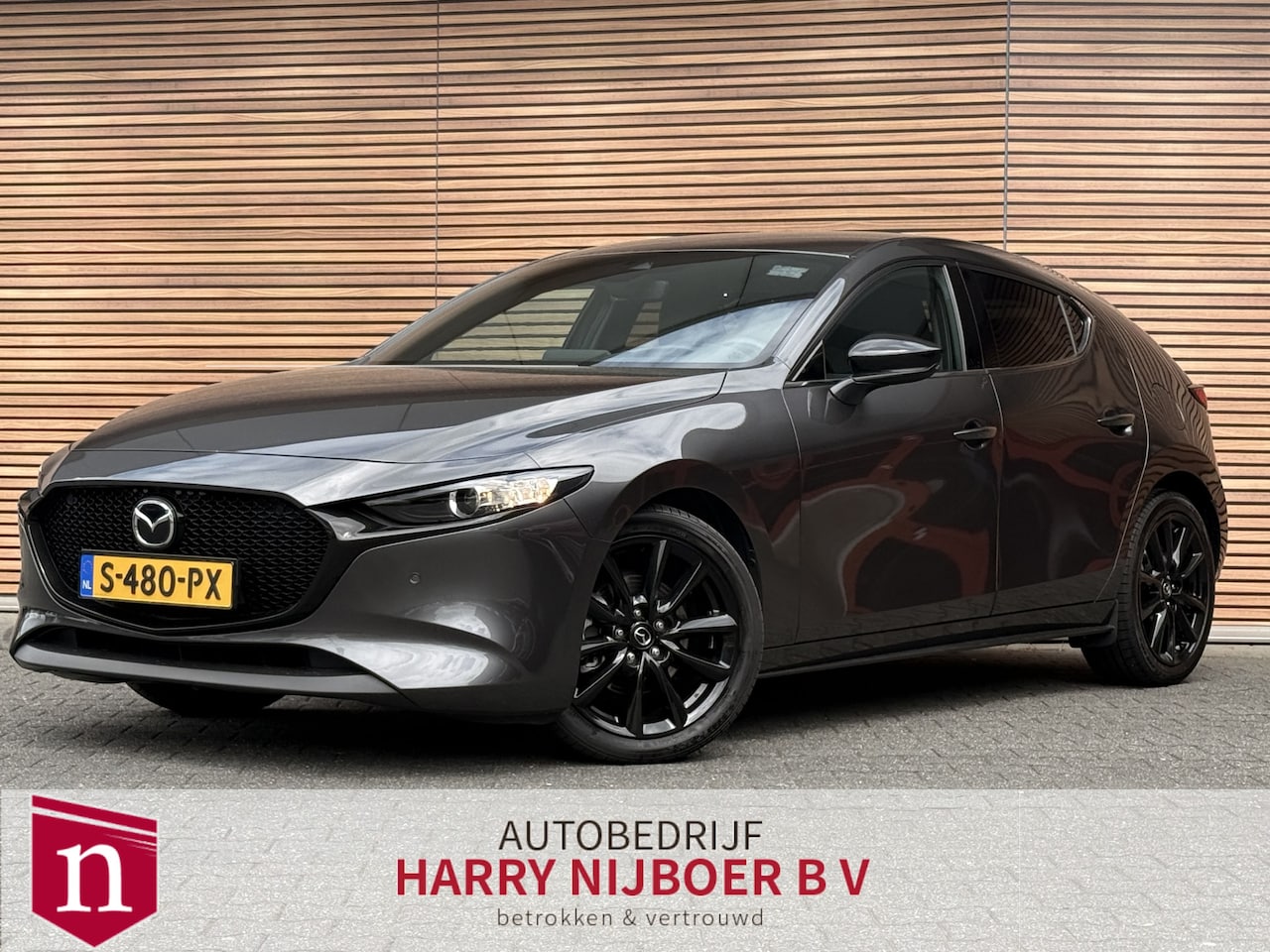 Mazda 3 - 2.0 e-SkyActiv-G M Hybrid 150 Homura Navi / Carplay / Camera / Stoelverwarming - AutoWereld.nl