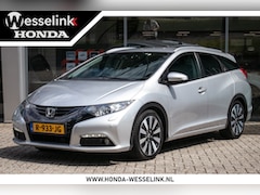 Honda Civic Tourer - 1.8i-Vtec Executive Automaat - Leder | Adas pack | Navi/camera | All seasons