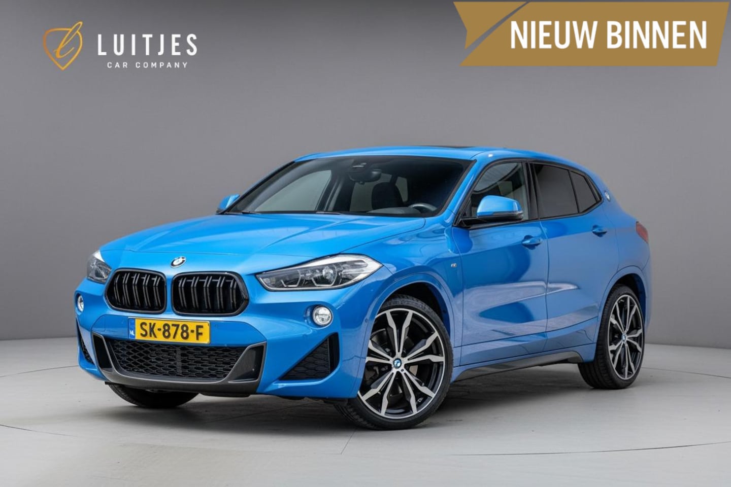 BMW X2 - sDrive20i 192pk M-Sport Org.NL Pano-dak|Leder|Elek-A.klep|HuD|20''|Camera|Sportstoelen - AutoWereld.nl