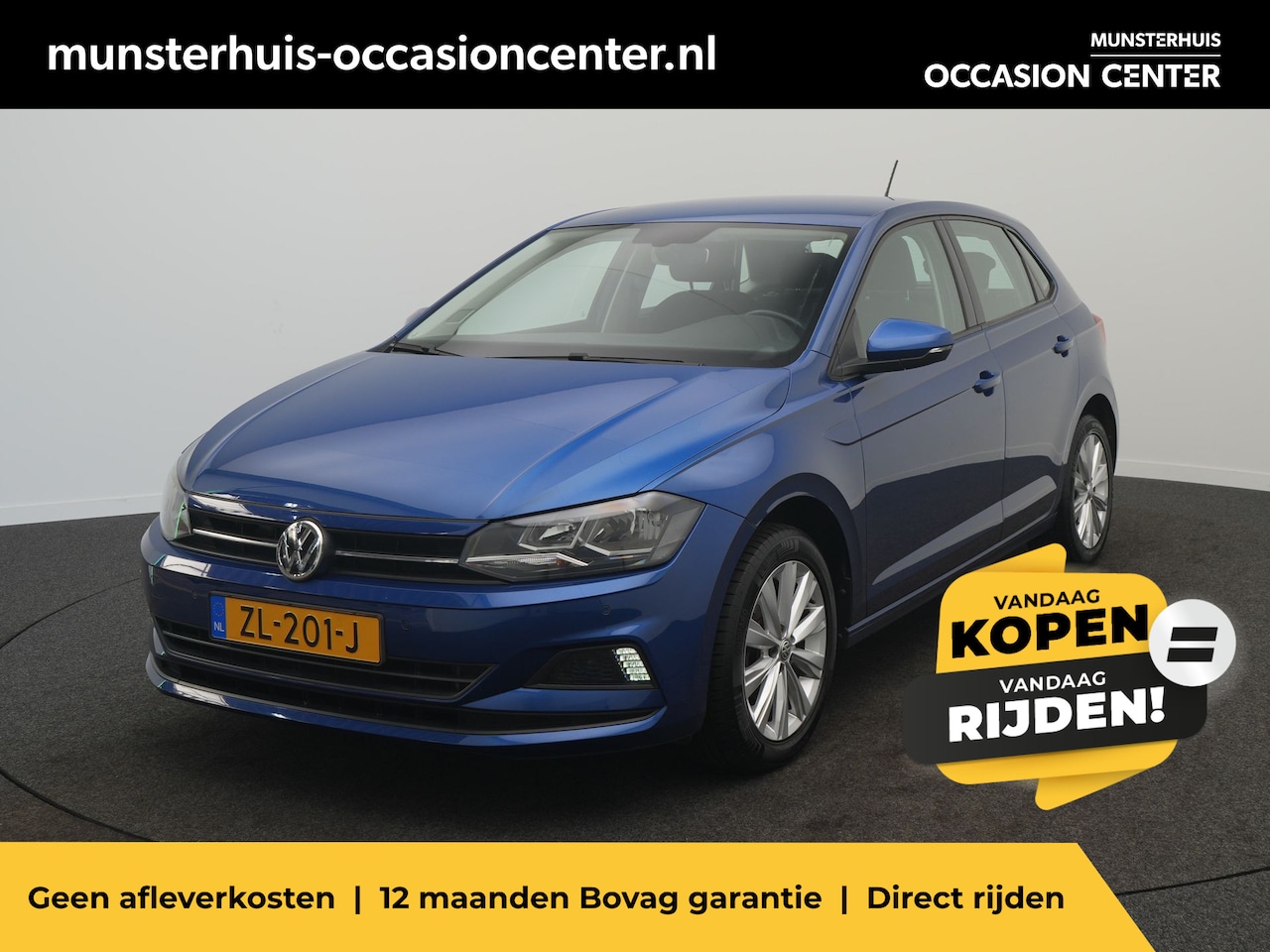 Volkswagen Polo - 1.0 TSI Highline - RIJKLAARPRIJS - Apple Carplay - Android Auto - DAB+ - Navigatie - Stoel - AutoWereld.nl