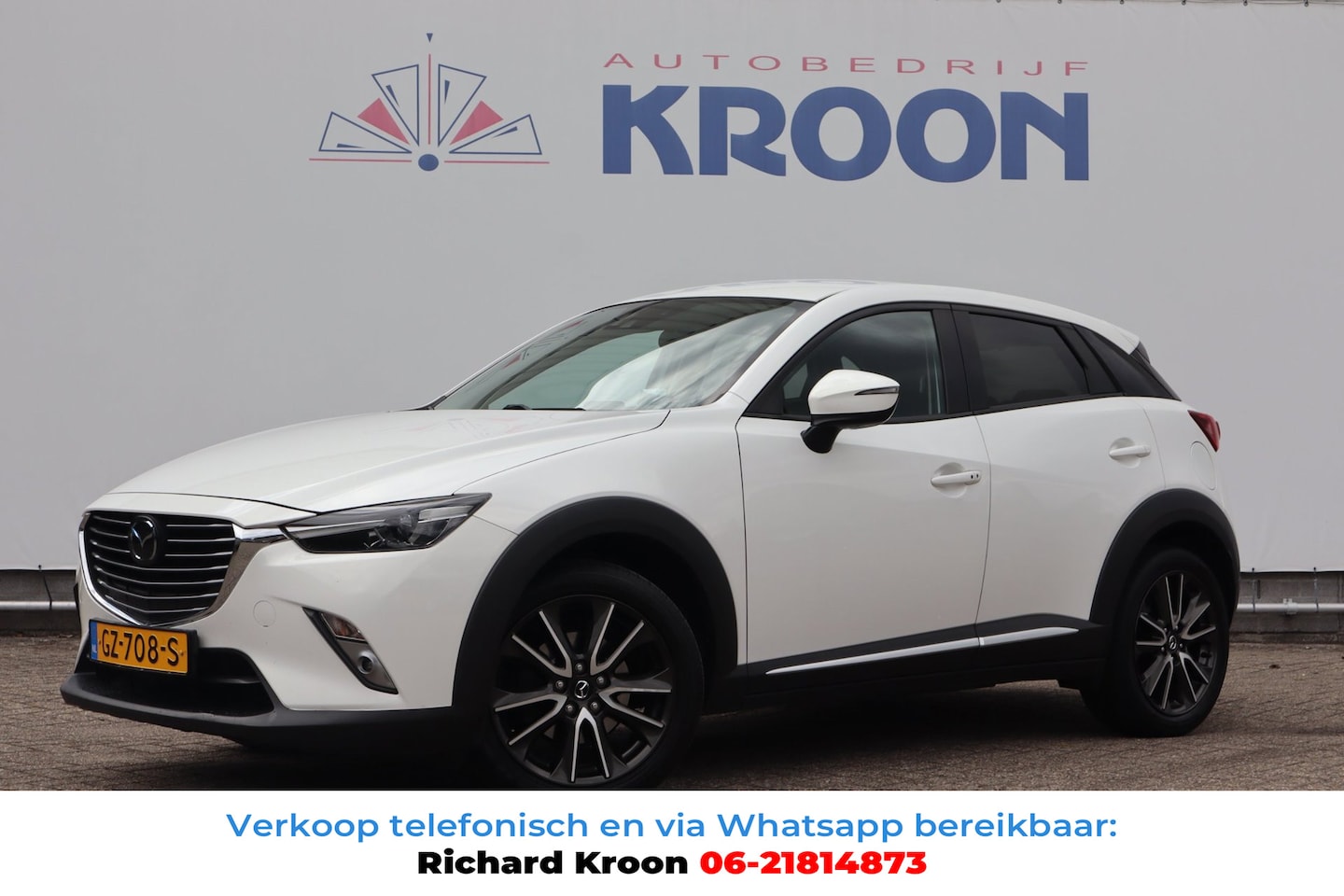 Mazda CX-3 - 2.0 SkyActiv-G 120 GT-M|Trekhaak|ACC|Bose Sound| - AutoWereld.nl