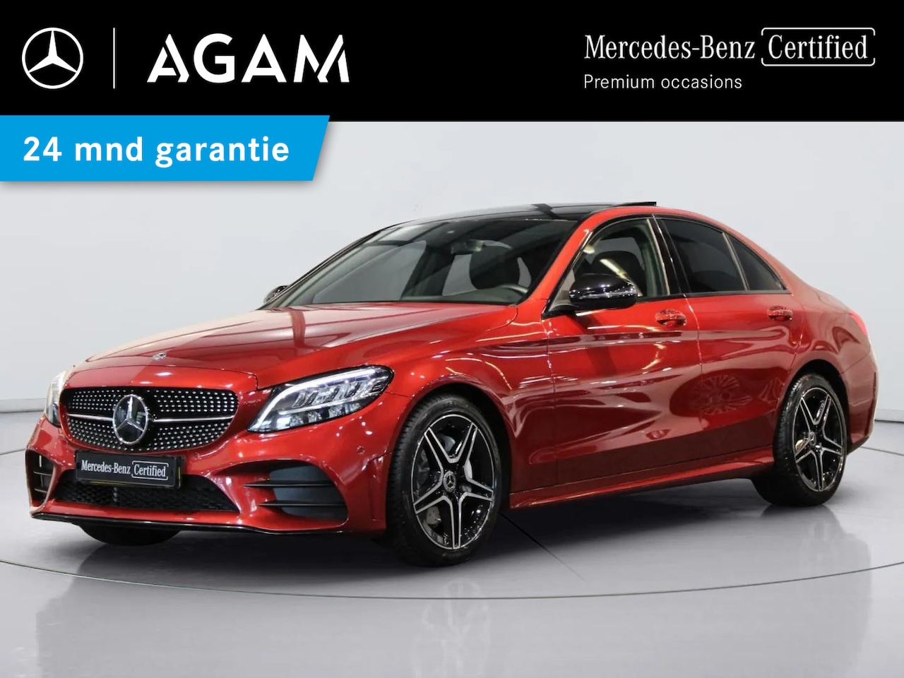 Mercedes-Benz C-klasse - Limousine 180 Business Solution AMG | Panorama dak - AutoWereld.nl