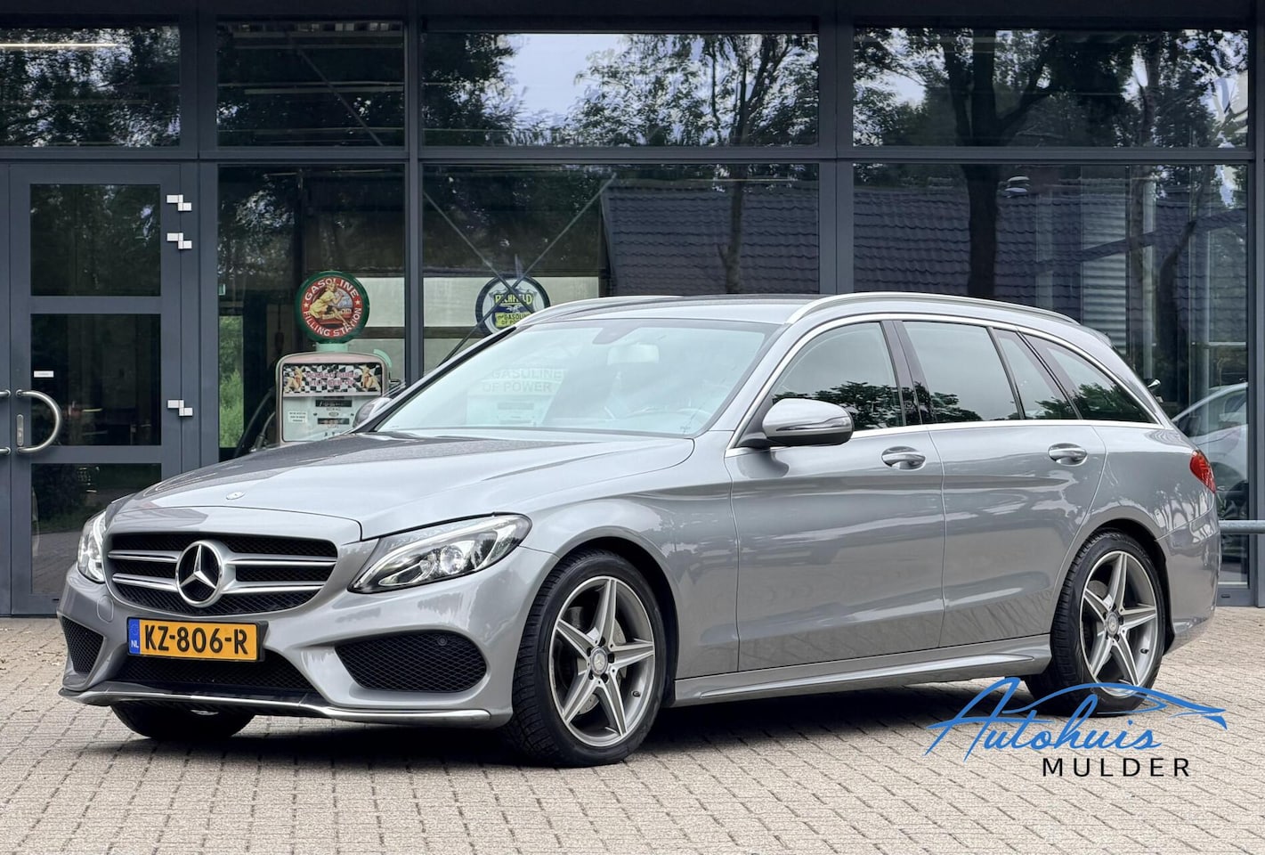 Mercedes-Benz C-klasse Estate - 200 CDI Prestige AMG | Automaat |Full Led | Memory Stoelen | Cruise | Trekhaak | Weinig KM - AutoWereld.nl