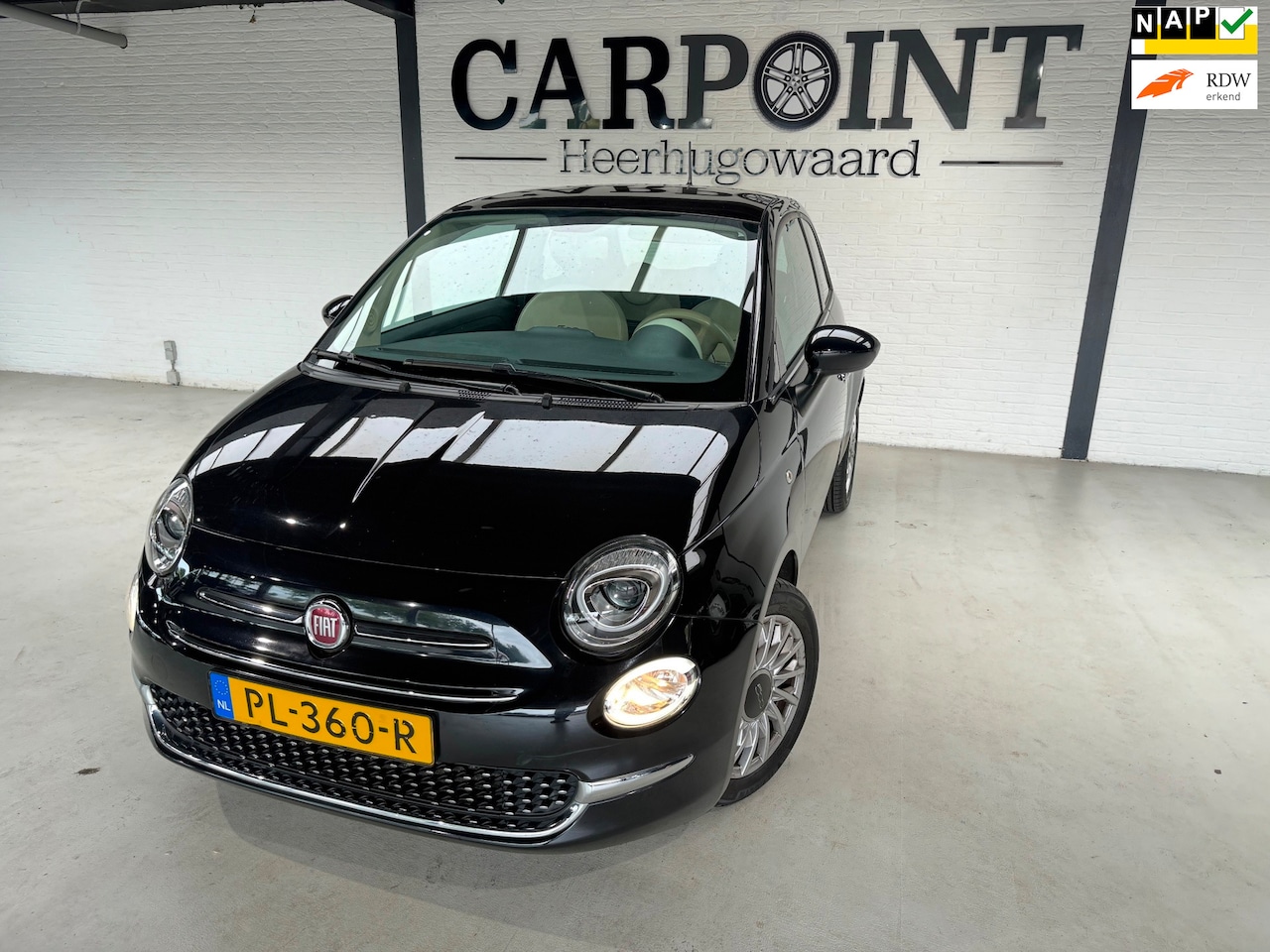 Fiat 500 - 0.9 TwinAir Turbo Lounge 2017 Pano Cruise Airco Weinig KM NAP Lm velgen - AutoWereld.nl