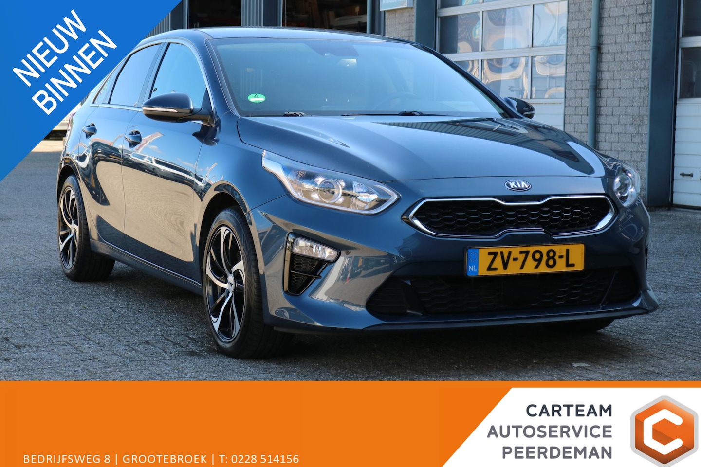 Kia Cee'd - Ceed 1.0 T-GDi DynamicPlusLine | Carplay | Camera | Goed onderhouden! | - AutoWereld.nl
