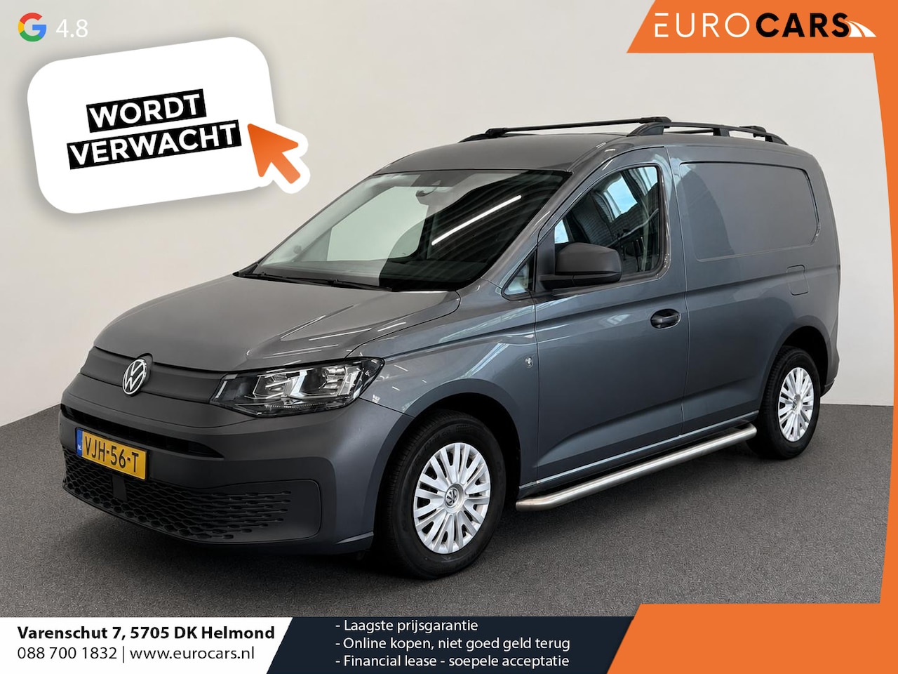 Volkswagen Caddy Cargo - 2.0 TDI Comfort Trekhaak Camera Apple Carplay Android Auto Cruise Control Parkeersensoren - AutoWereld.nl