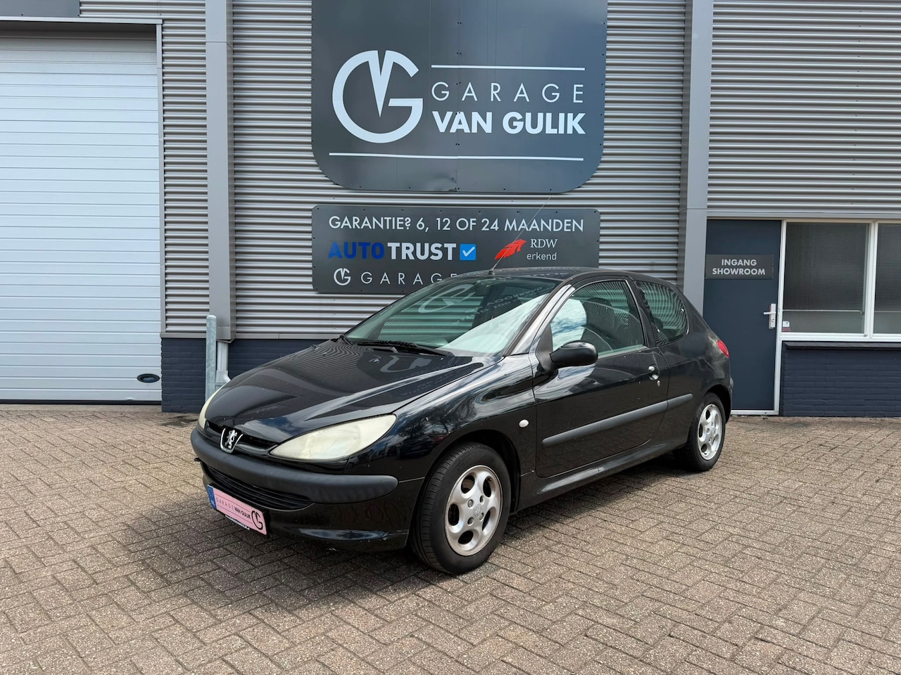 Peugeot 206 - 1.1 X-line 60PK ElektrRamen,Isofix,Lmv,Radio/Cd-Speler,Boordcomputer,D-riemVervangenBij172 - AutoWereld.nl