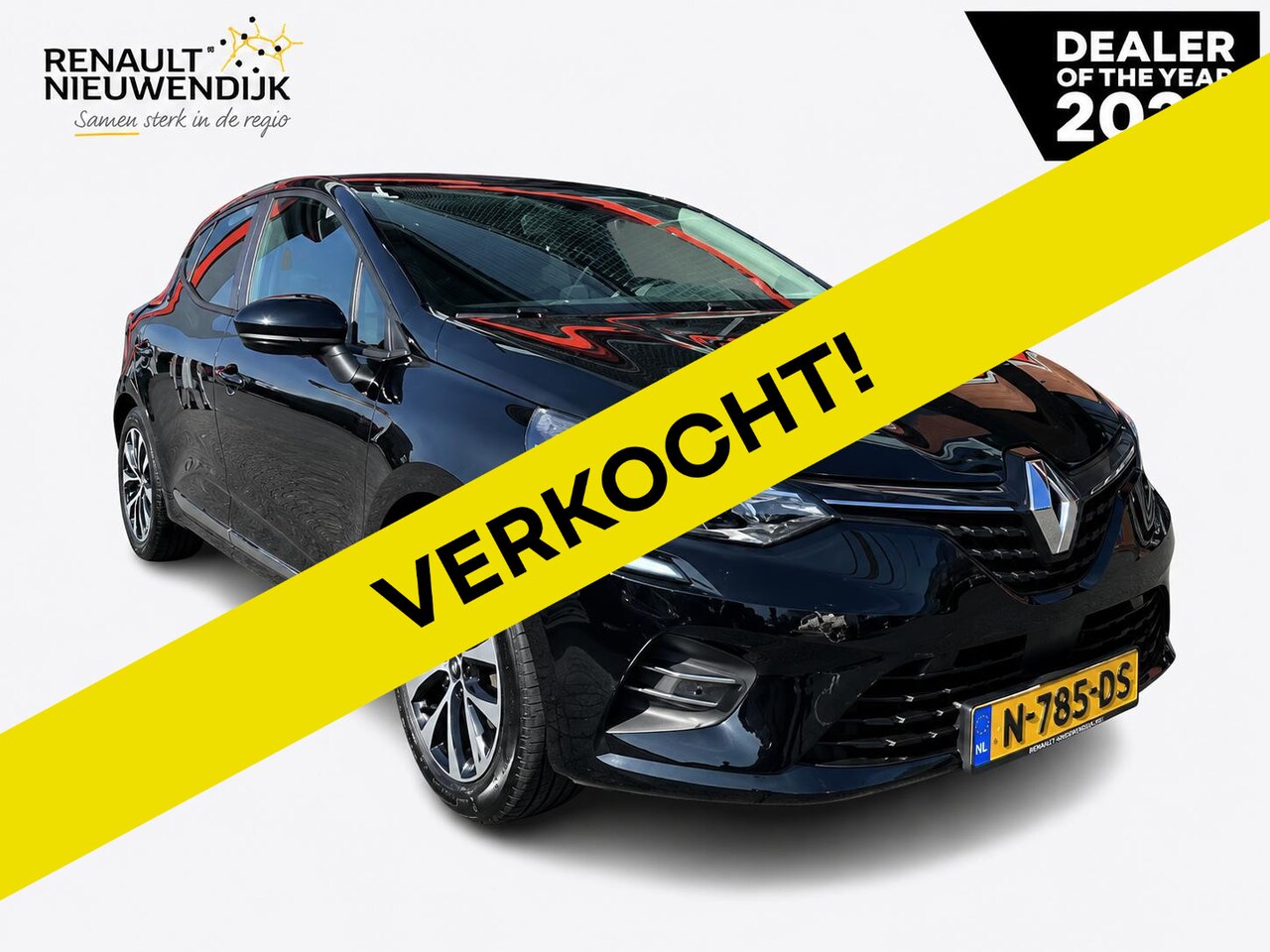 Renault Clio - 1.6 Hybrid 140 Intens AUTOMAAT 22.000 KM! | CAMERA| PDC | CARPLAY | ANDROID AUTO |CRUISE - AutoWereld.nl
