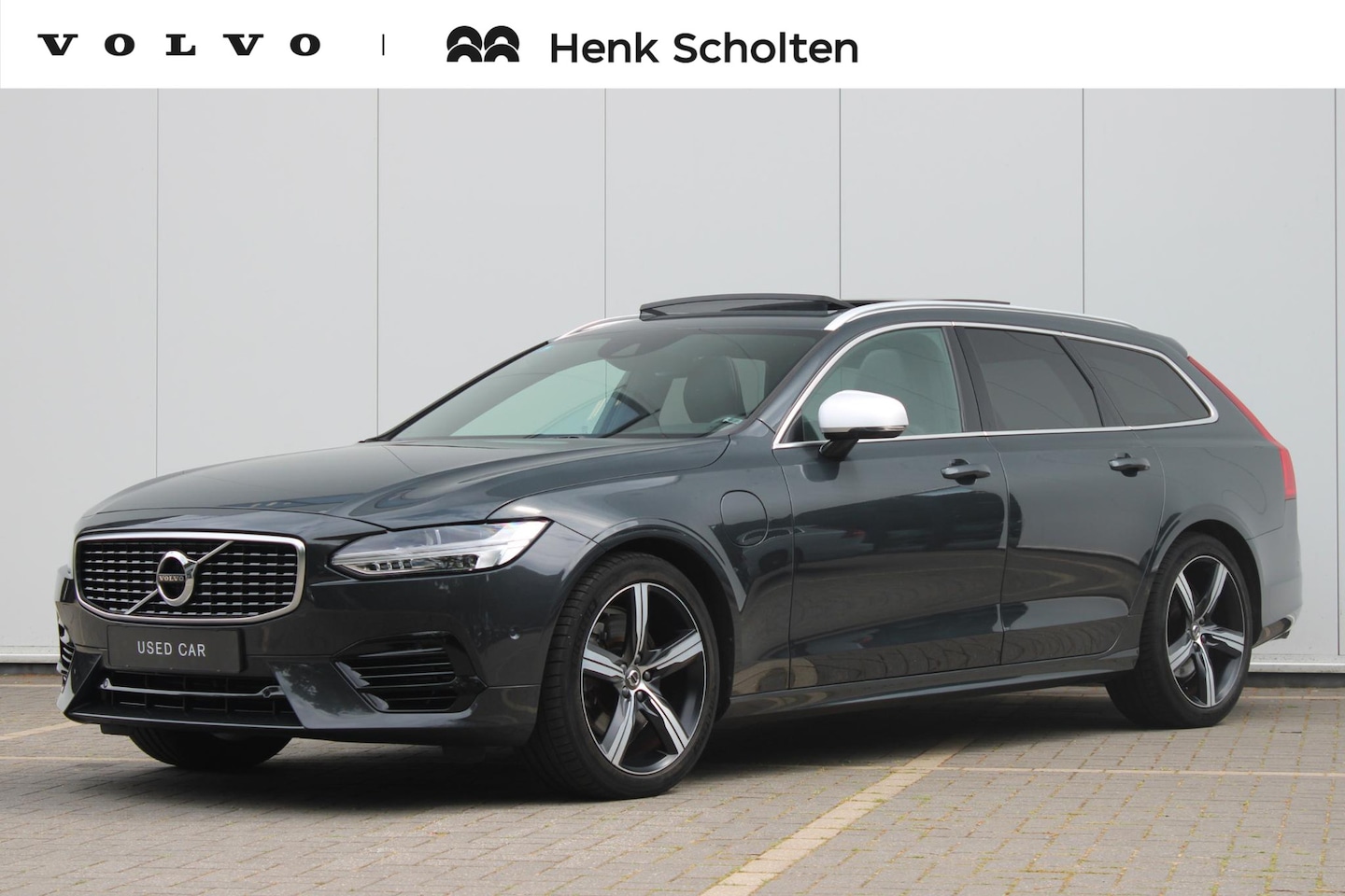 Volvo V90 - T8 390PK AWD R-Design | Panoramisch Schuif-/Kanteldak | Stoelverwarming | Elektr. Achterkl - AutoWereld.nl