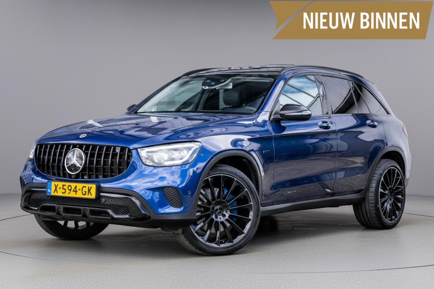 Mercedes-Benz GLC-klasse - 300e 4MATIC AMG |Pano-dak|Night-Pakket|21''|Multibeam|BTW|ACC|Elek-A.klep|Brilliant-Blue - AutoWereld.nl