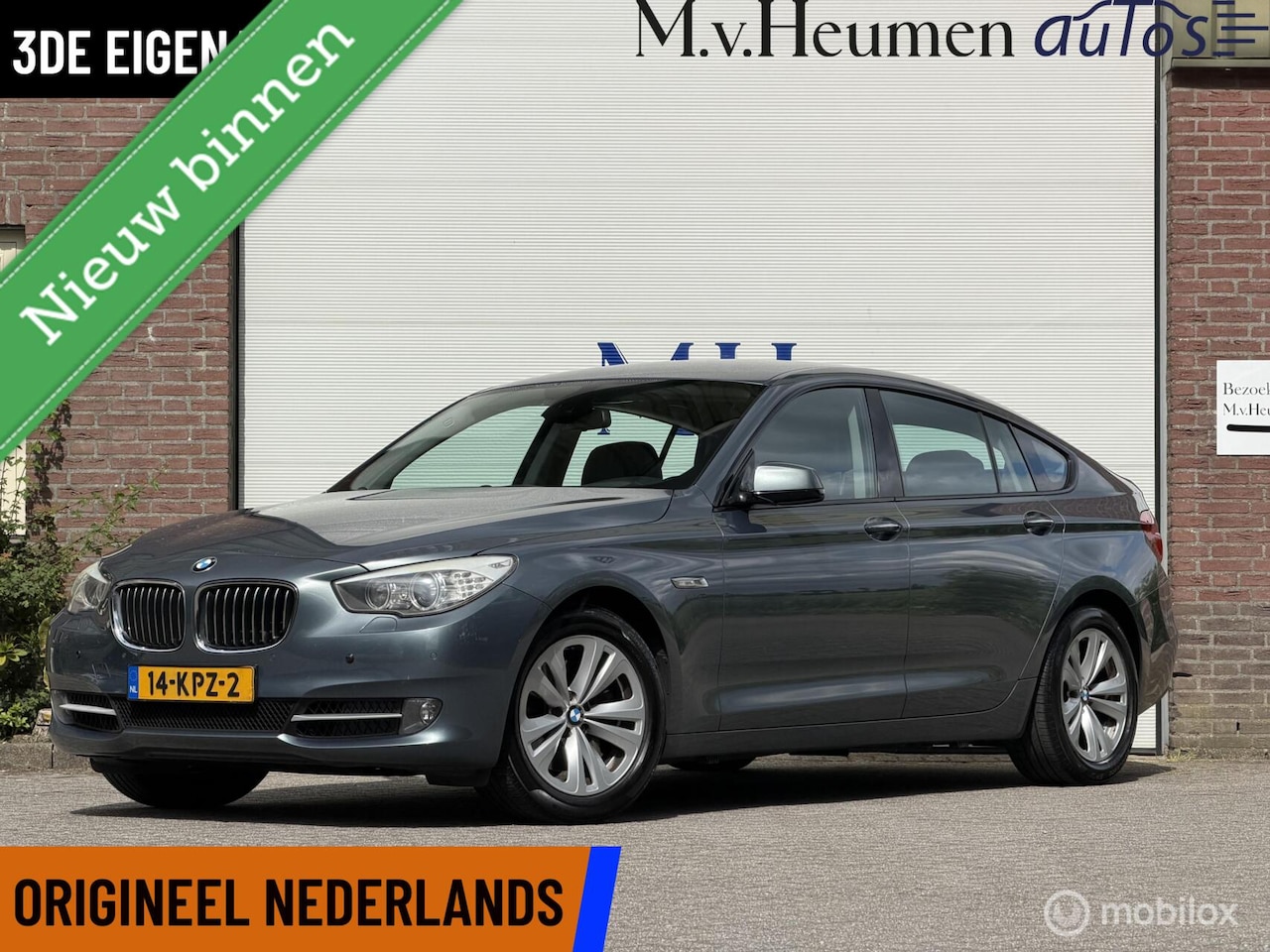 BMW 5-serie Gran Turismo - 535i High Executive Keyless Head UP Trekhaak Memory Camera - AutoWereld.nl