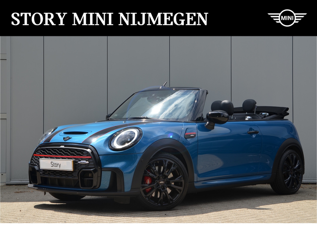 MINI Cabrio - John Cooper Works Automaat / Sportstoelen / Achteruitrijcamera / Comfort Access / Active C - AutoWereld.nl