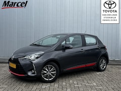 Toyota Yaris - 1.5 VVT-i Design Red Design 1e Eigenaar Dealer onderhouden Cruise Clima