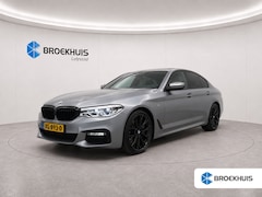 BMW 5-serie - 5-Serie 540i 340PK HIGH EXECUTIVE M-SPORT AUTOMAAT / NAVI / LEDER / FULL-LED / CLIMA / PDC