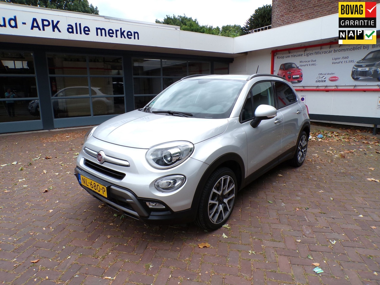 Fiat 500 X Cross - 1.4 Turbo MultiAir CrossPlus Navi./18"LMV/Parkeersensoren A./Climate Contr/Cruise Contr./S - AutoWereld.nl