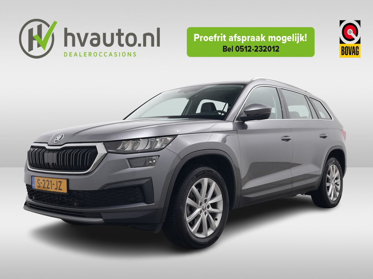 Skoda Kodiaq - 1.5 TSI ACT 150PK BUSINESS EDITION 7 PERS | Trekhaak | Navi | Camera | Half leer - AutoWereld.nl
