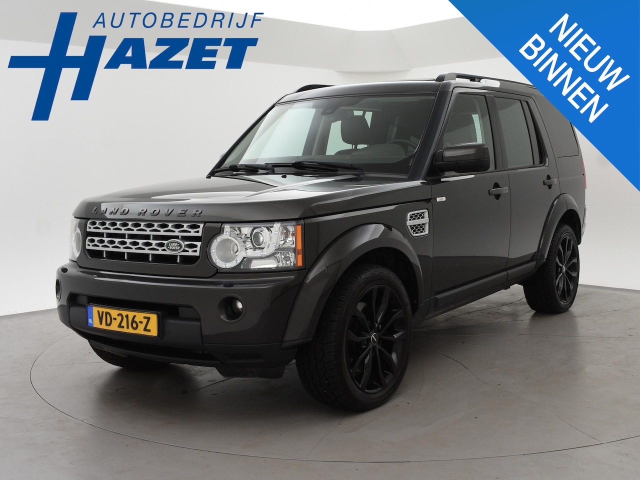 Land Rover Discovery - 3.0 SDV6 256 PK HSE GRIJS KENTEKEN + SCHUIFDAK | CAMERA | LEDER | HK | TREKHAAK - AutoWereld.nl