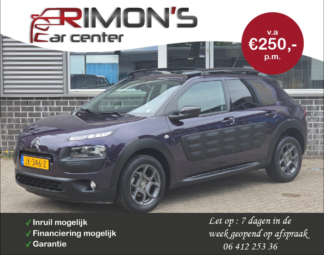 Citroën C4 Cactus - 1.2 PureTech Shine Automaat Camera Dealer Onderhouden - AutoWereld.nl