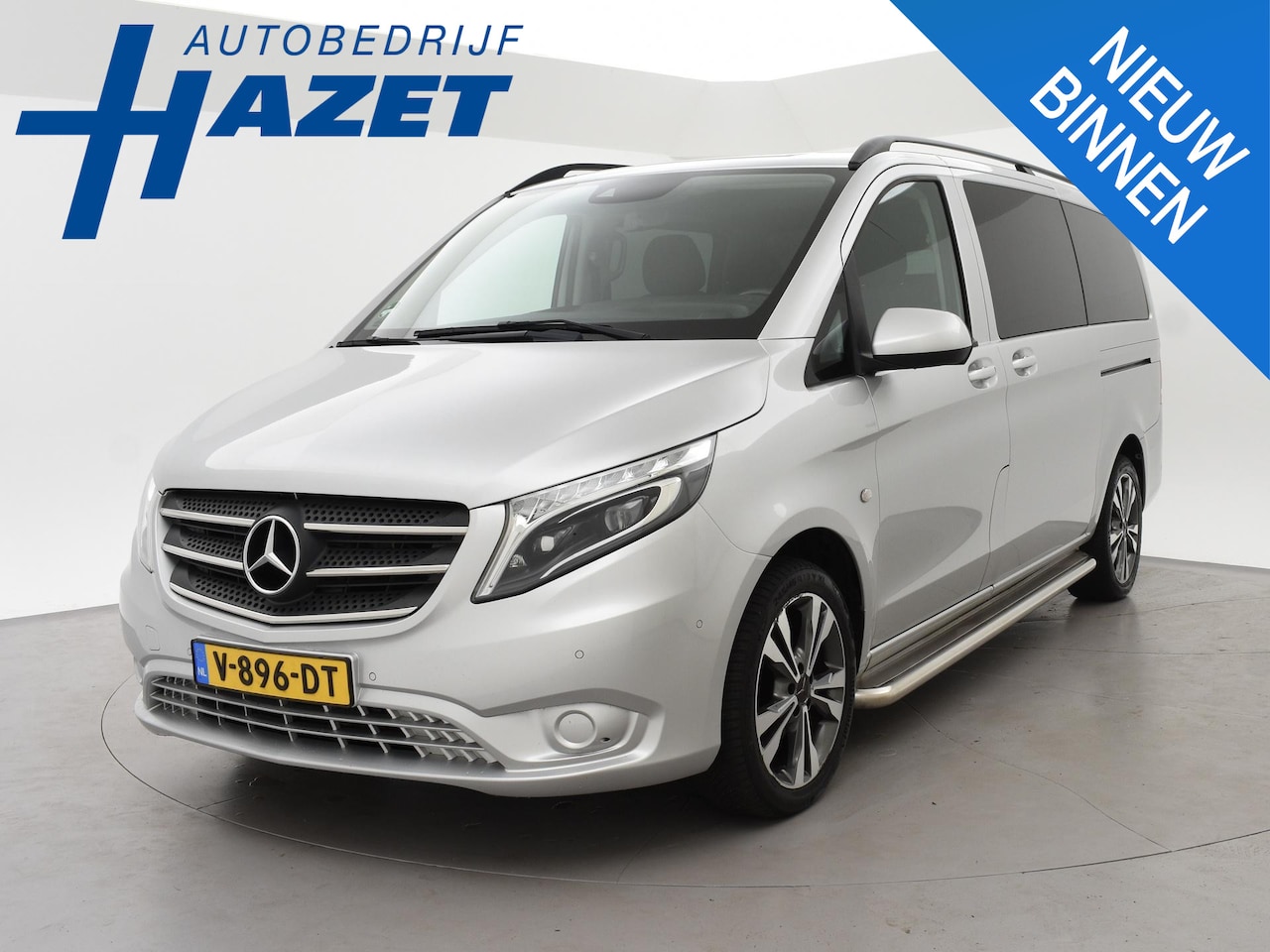 Mercedes-Benz Vito - 114 CDI LANG DUBBEL CABINE *MARGE* 2 SCHUIFDEUREN | CAMERA | LED | NAVIGATIE | CLIMATE | T - AutoWereld.nl