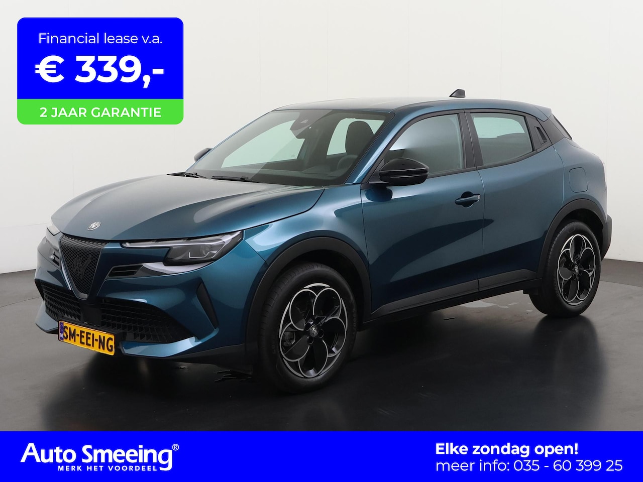 Alfa Romeo Junior - Elettrica 54 kWh | SOH 96% | Carplay | Adaptive Cuise | 18" Petali | Zondag Open! - AutoWereld.nl