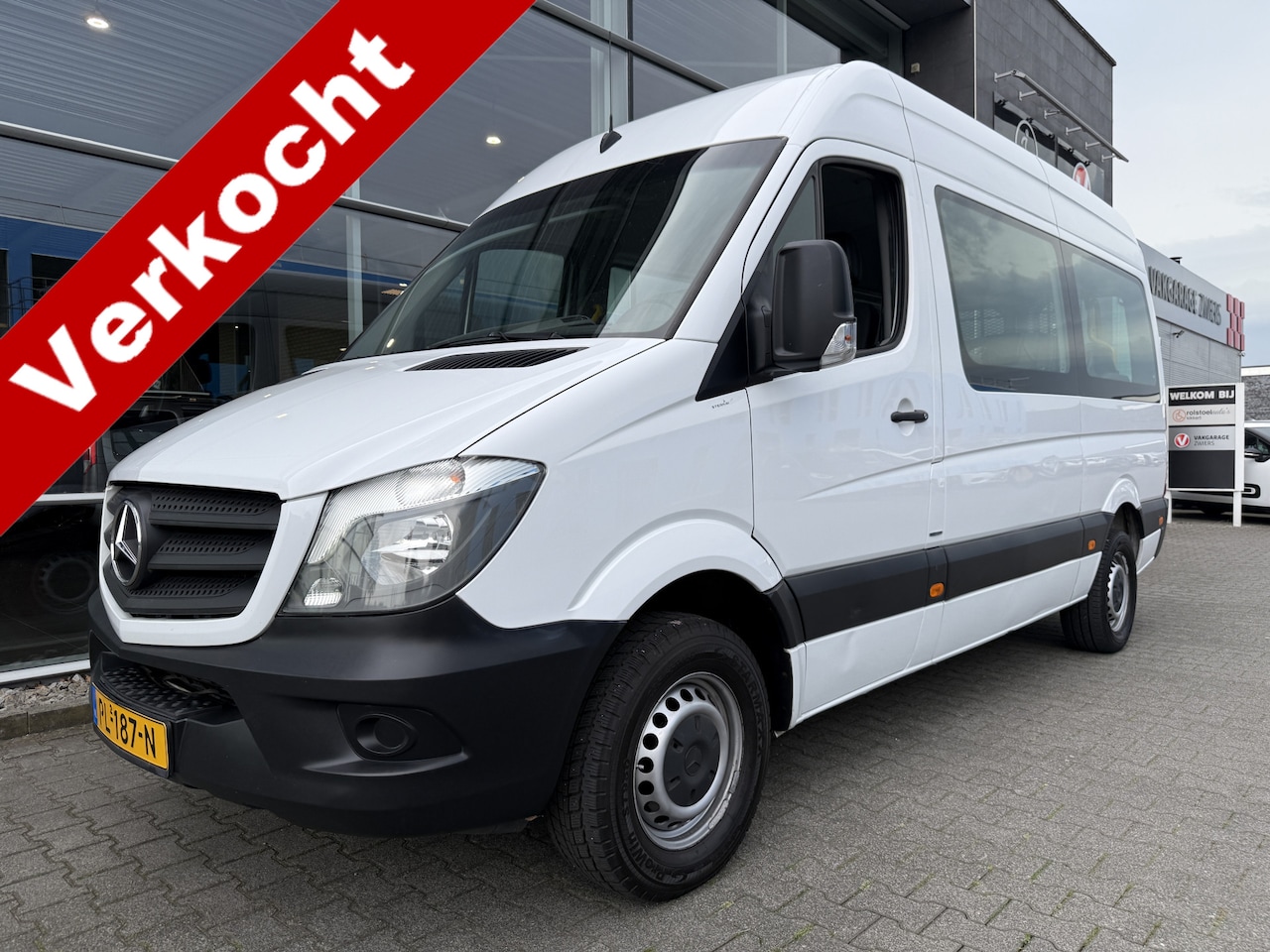 Mercedes-Benz Sprinter - L2H2 Rolstoelbus / Personenbus 314 2.2 CDI (Zeer nette en goed onderhouden bus met klapsto - AutoWereld.nl
