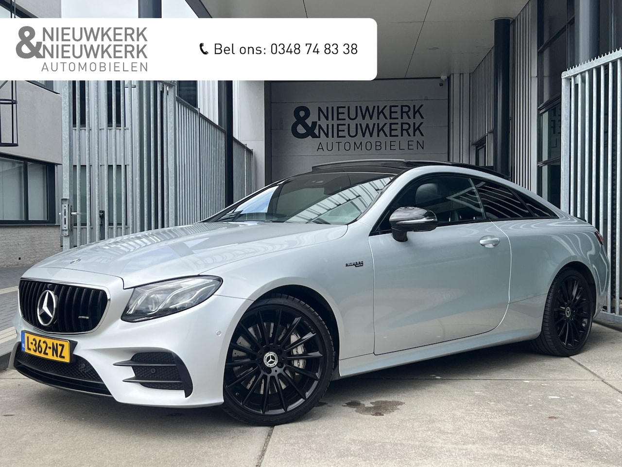 Mercedes-Benz E-klasse Coupé - AMG 53 4MATIC Premium | SCHUIF/KANTELDAK | BURMESTER | SFEERVERLICHTING | 360 CAMERA | CAR - AutoWereld.nl