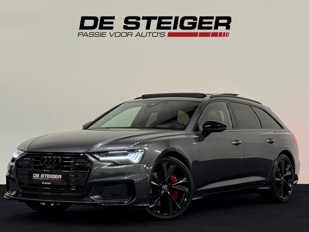 Audi A6 Avant - 55 TFSI e quattro S-line S6 Competition ACC Pano B&O - AutoWereld.nl