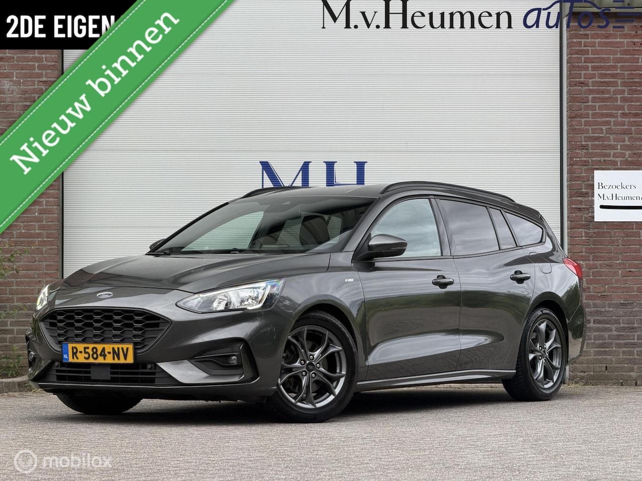 Ford Focus Wagon - 1.5 EcoBoost ST Line Stoel/StuurVerwarm Trekhaak CarPlay - AutoWereld.nl
