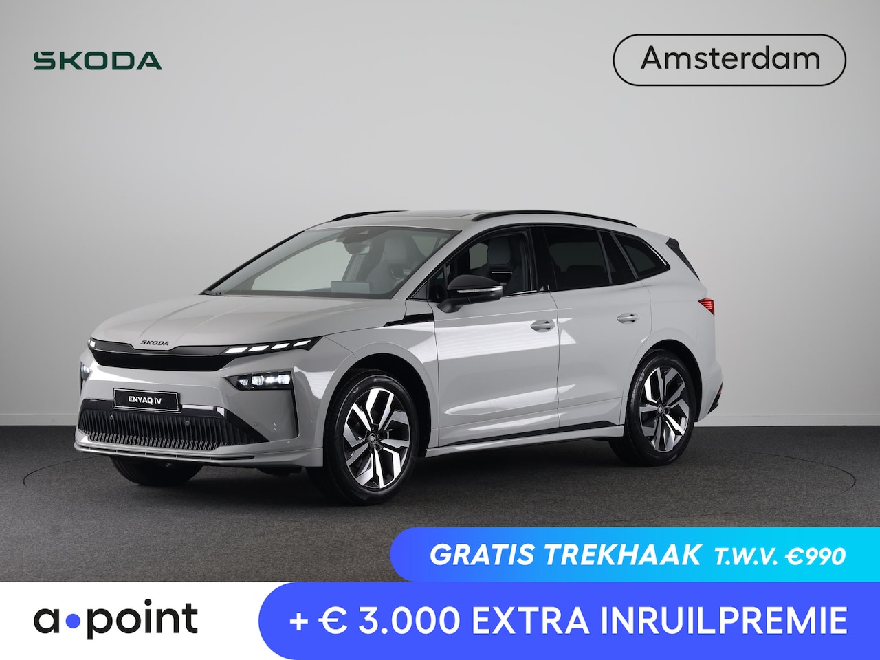 Skoda Enyaq iV - 60 Sportline 204pk | Panoramadak | - AutoWereld.nl