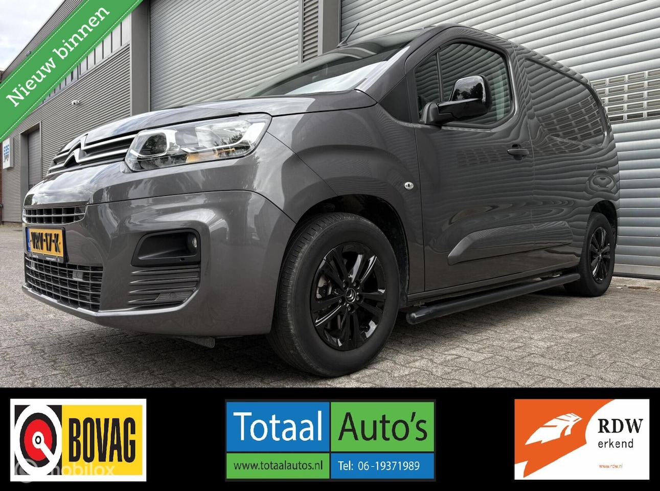 Citroën ë-Berlingo - Driver 50 kWh*NAVI*CRUISE*LANE*ALARM*KEYL - AutoWereld.nl