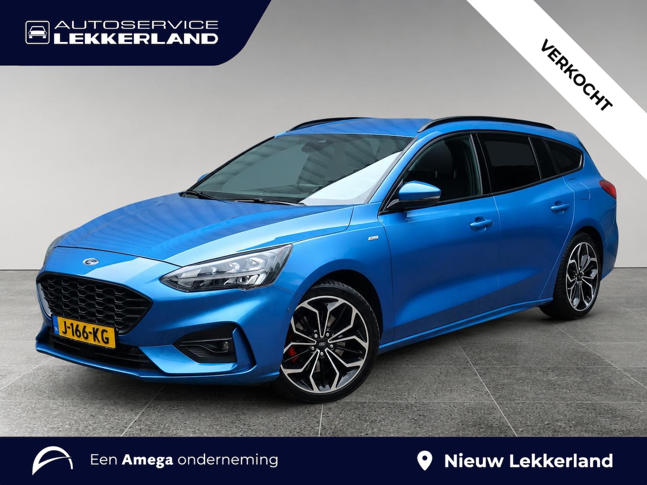 Ford Focus Wagon - ST-Line 1.5 Turbo 182pk | NAVI | TREKHAAK | CAMERA | FULL LED | CLIMA | STOEL + STUURVERW. - AutoWereld.nl
