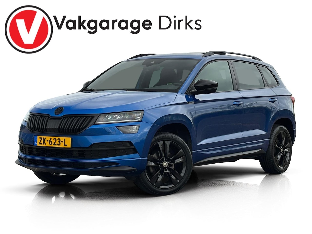 Skoda Karoq - 1.5 TSI DSG7 Sportline ✅ Pano ✅ LED ✅ ACC - AutoWereld.nl
