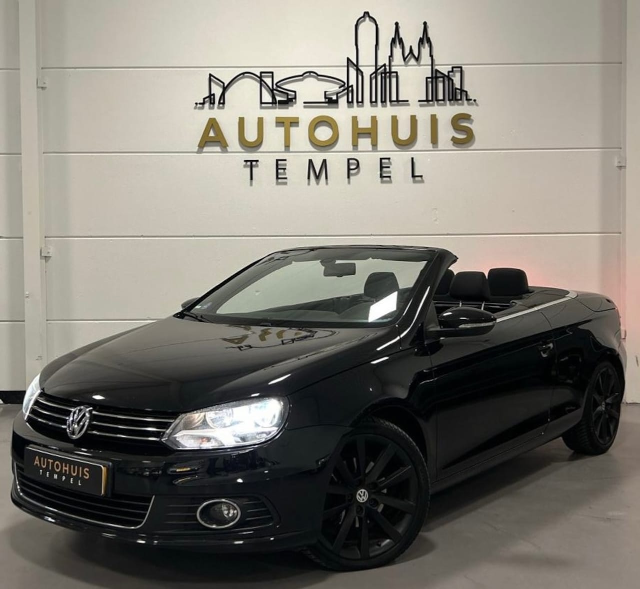 Volkswagen Eos - 1.4 TSI Highline BlueMotion Nap Airco Cruise Climate Navi Bluetooth - AutoWereld.nl