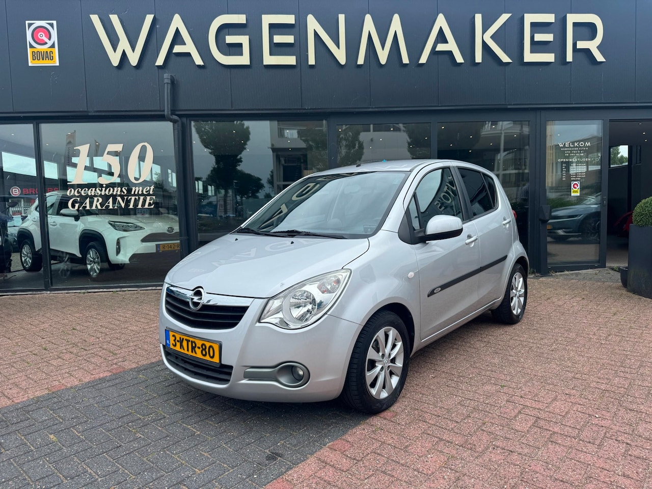 Opel Agila - 1.2 Edition AUTOMAAT|Airco|Cruise|VOL Onderhouden - AutoWereld.nl